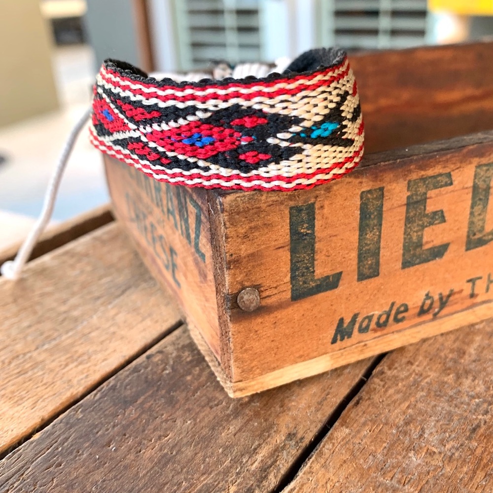 ✨BOHO WOVEN TRIBAL CUFF BRACELET /ANKLET✨